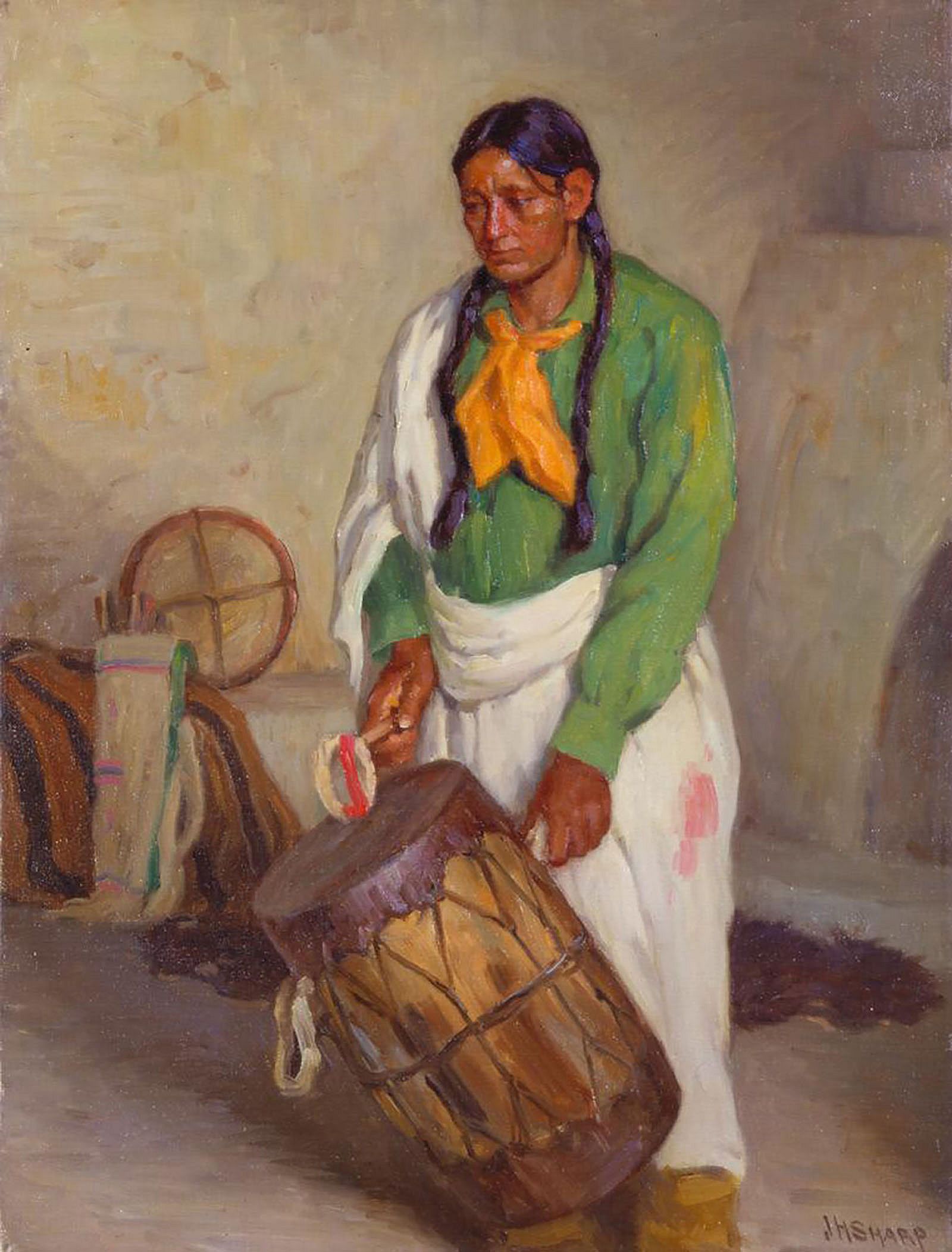 Ceremonial Drum, The; [Ceremonial Drum]